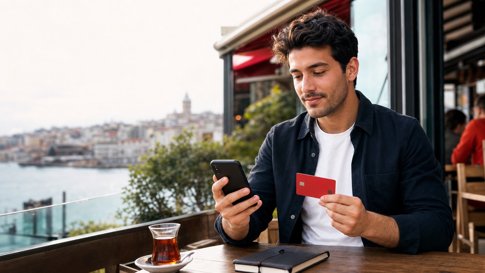 İstanbul'da RedotPay kart ve telefon kontrolü yapan Türk kullanıcı